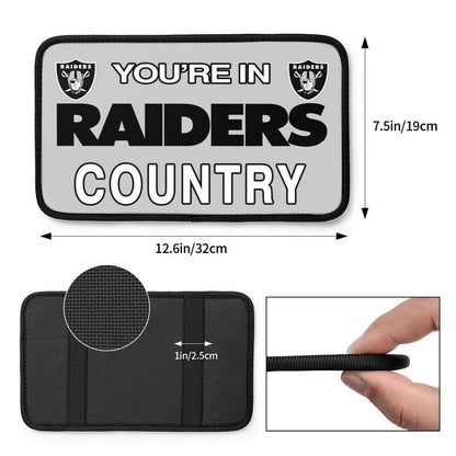 Las Vegas Raiders Printed car armrest box pad elbow support pad