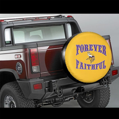 Minnesota Vikings Printing car spare tire dust protection cover tire protection cover