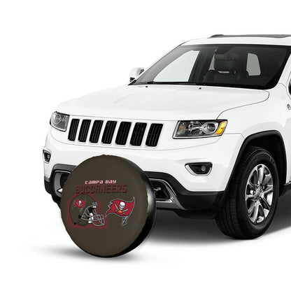 Tampa Bay Buccaneers Print car tire protection cover car spare tire dust protection covers