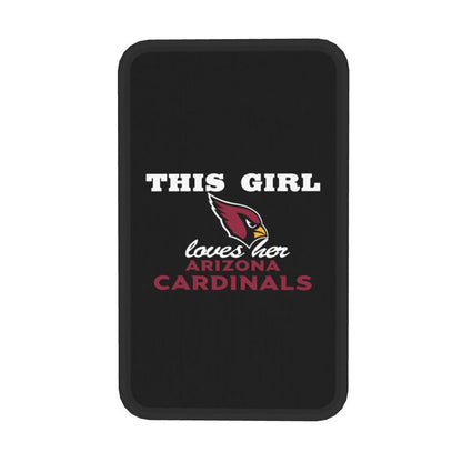 Arizona Cardinals Printing car center console pad car armrest protective cover