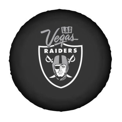 Las Vegas Raiders 2 car dustproof sunscreen tyre protective cover Tyre protective cover
