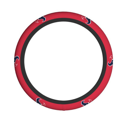 Houston Texans 2 Printed breathable elastic steering wheel protective cover