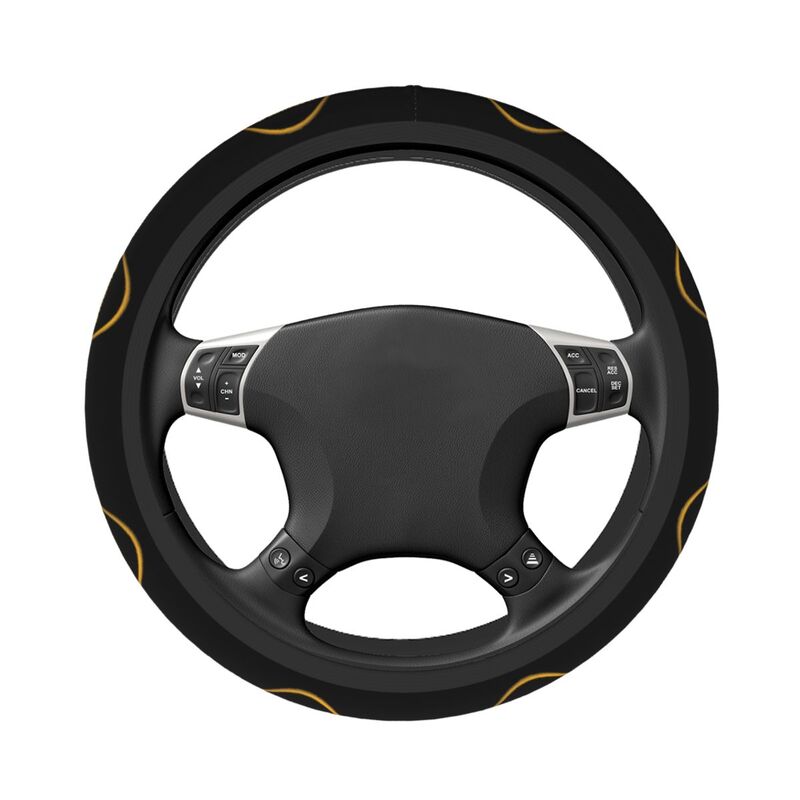 Pittsburgh Steelers 2 Printed elastic steering wheel cover car steering wheel protective cover