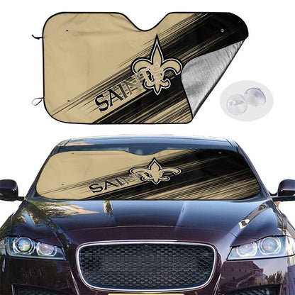 New Orleans Saints Print car windshield sunshade panel car windshield sunshade cover multiple sizes