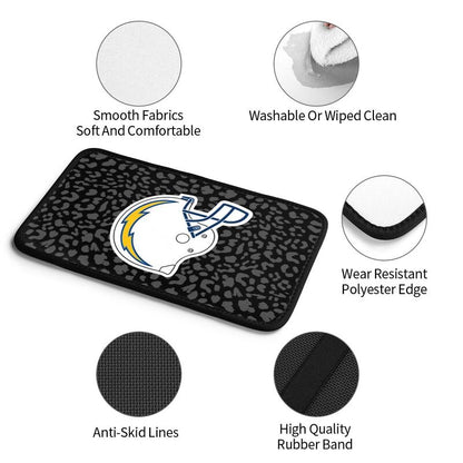 San Diego Chargers 2 print Car handrail box cushion Personalized car armrest cover
