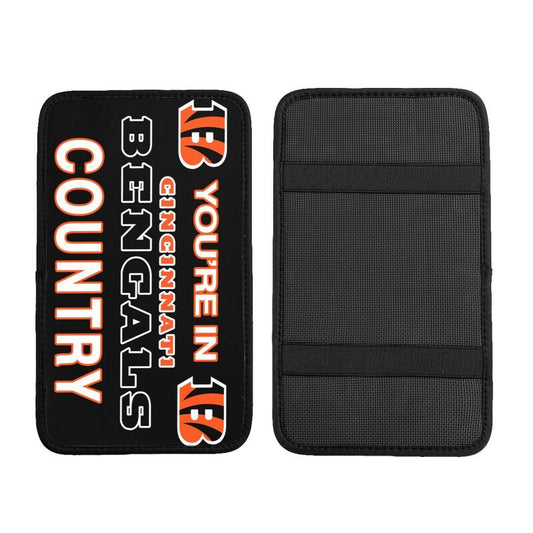 Cincinnati Bengals Printed car armrest box pad elbow support pad