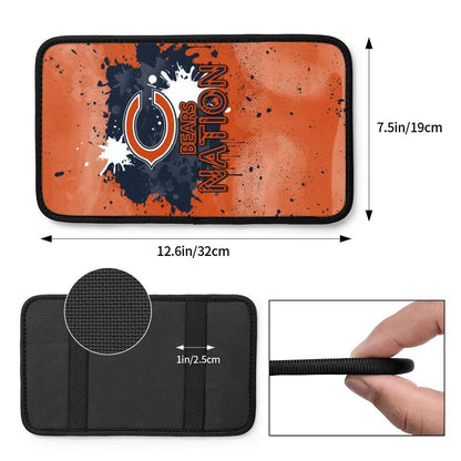 Chicago Bears print car center console armrest pad Car armrest box protective cover