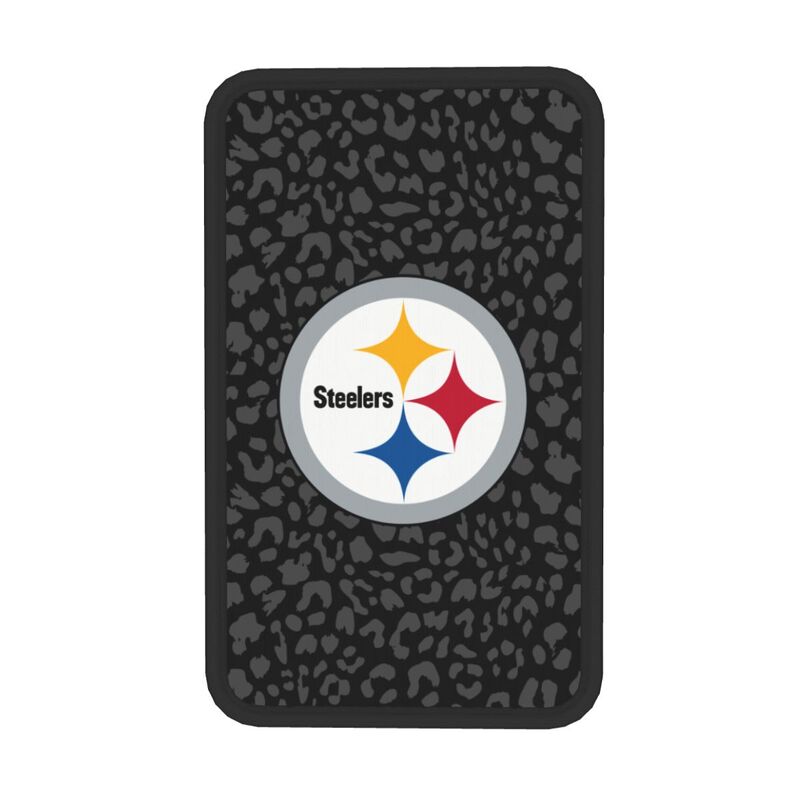Pittsburgh Steelers print Car handrail box cushion Personalized car armrest cover
