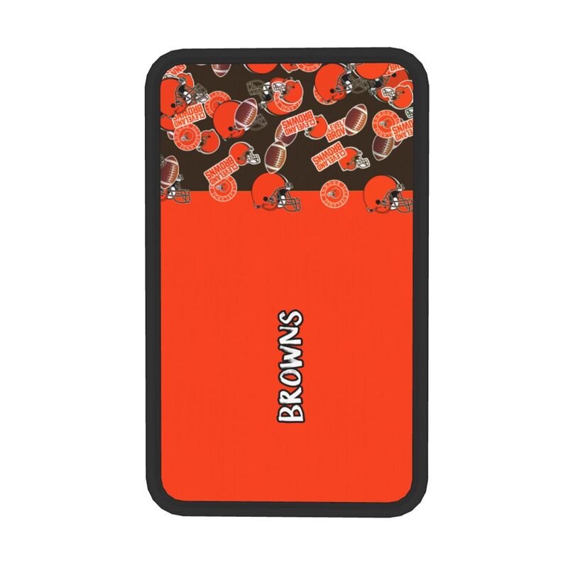 Cleveland Browns print Car center console armrest pad car armrest protective cover