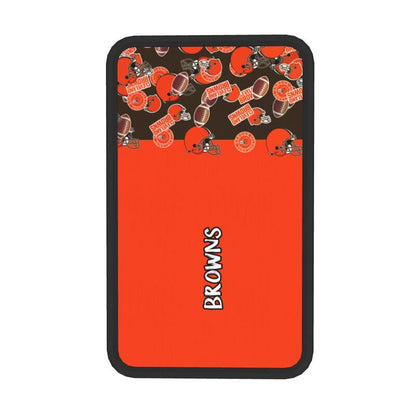 Cleveland Browns print Car center console armrest pad car armrest protective cover