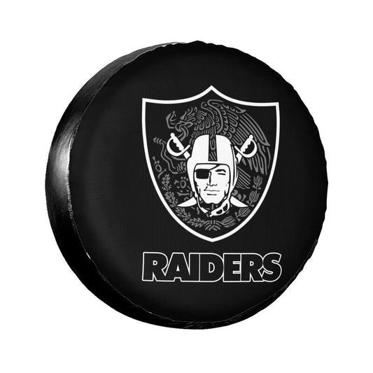 Las Vegas Raiders 6 car dustproof sunscreen tyre protective cover Tyre protective cover