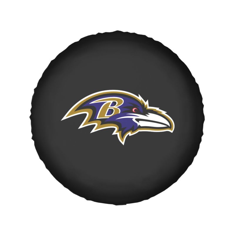 Baltimore Ravens Car tire protection cover spare tire waterproof and dustproof cover