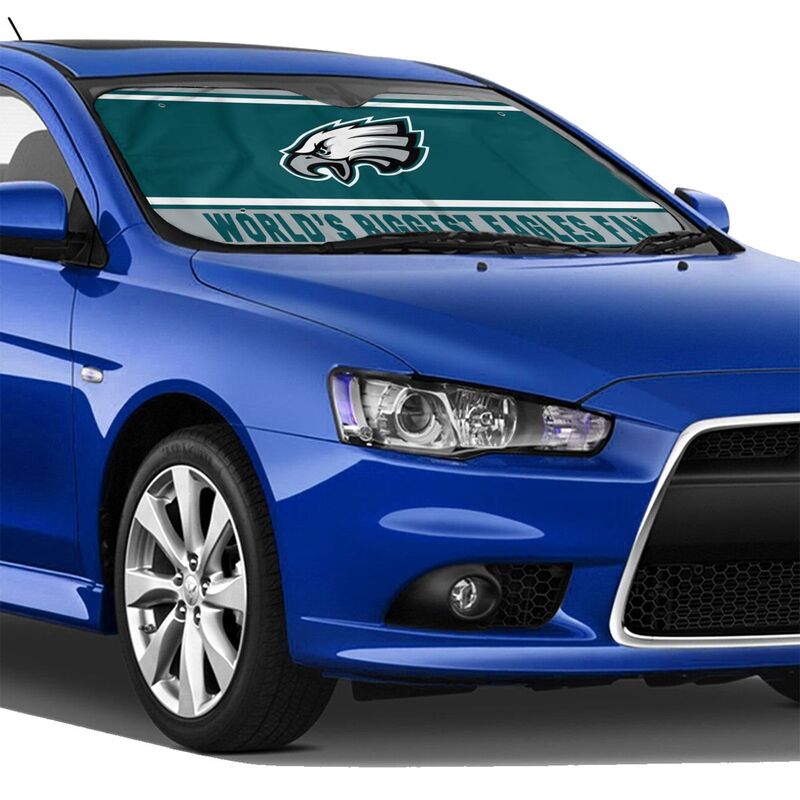 Philadelphia Eagles Printing is suitable for car front windshield sunshades Car windshield sunshades