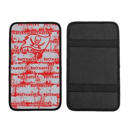 Tampa Bay Buccaneers print Car armrest box protective cover car center console armrest pad