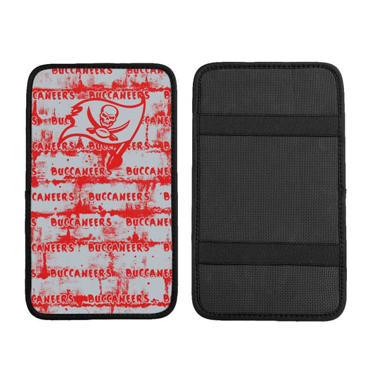Tampa Bay Buccaneers print Car armrest box protective cover car center console armrest pad