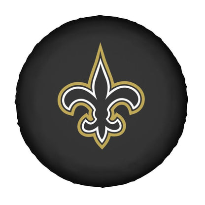 New Orleans Saints Printed tire protection cover car spare tire dust protection cover