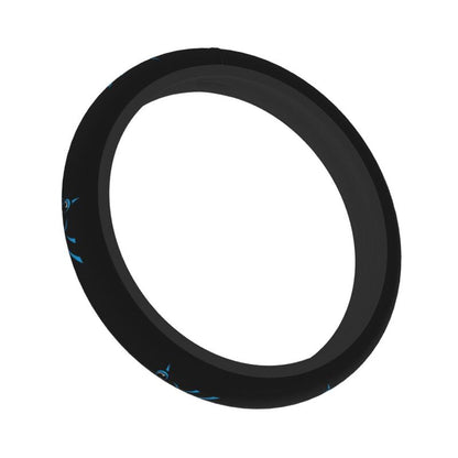 Carolina Panthers Printed breathable elastic steering wheel protective cover