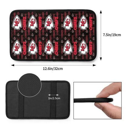 Kansas City Chiefs1 Protective pad for armrest box of printing vehicle