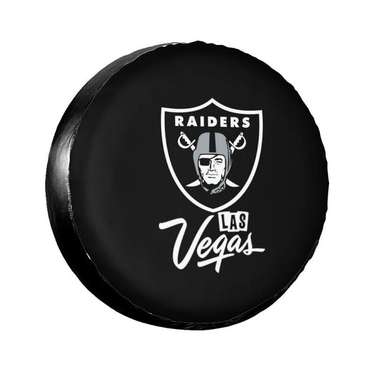 Las Vegas Raiders 4 car dustproof sunscreen tyre protective cover Tyre protective cover