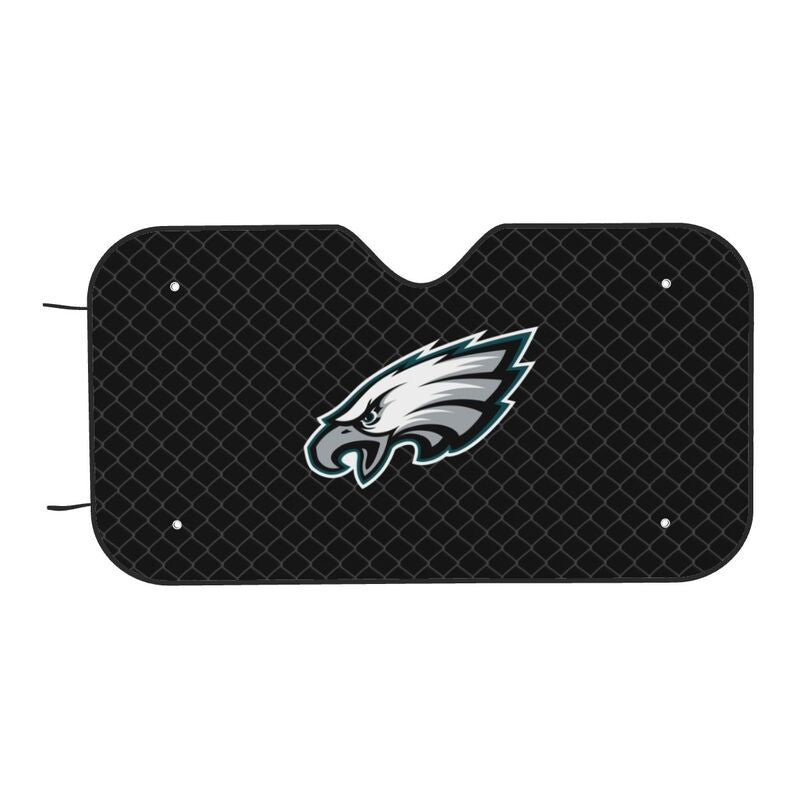 Philadelphia Eagles Print Car windshield sunshades is suitable front Car windshield sunshades