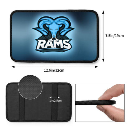 Los Angeles Rams4 Printed car armrest box pad elbow protection pad