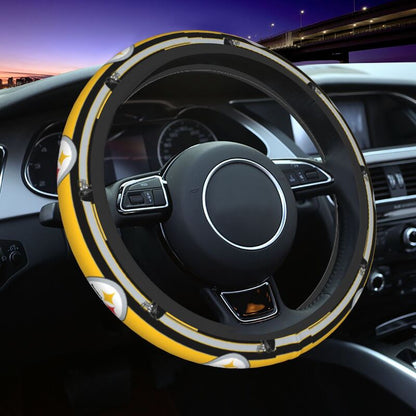 Pittsburgh Steelers 1 Printed breathable anti slip cover elastic steering wheel cover