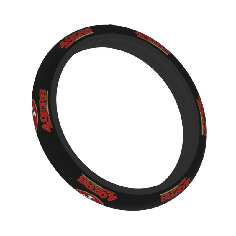 San Francisco 49ers 3 Printed breathable elastic steering wheel protective cover