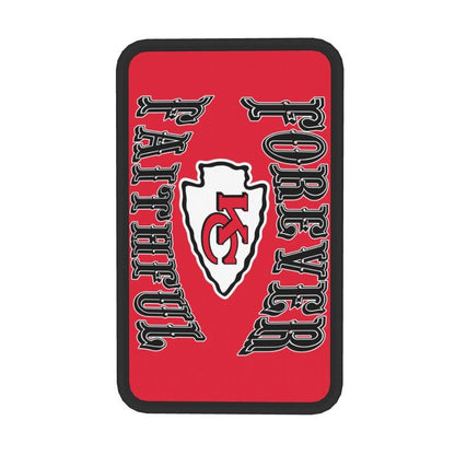 Kansas City Chiefs Print car armrest box cover armrest protective cover