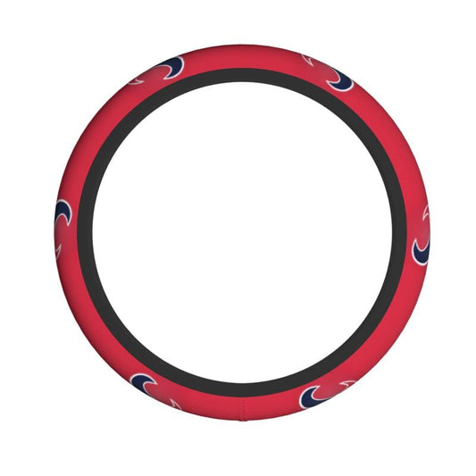 Houston Texans 1 Printed breathable elastic steering wheel protective cover