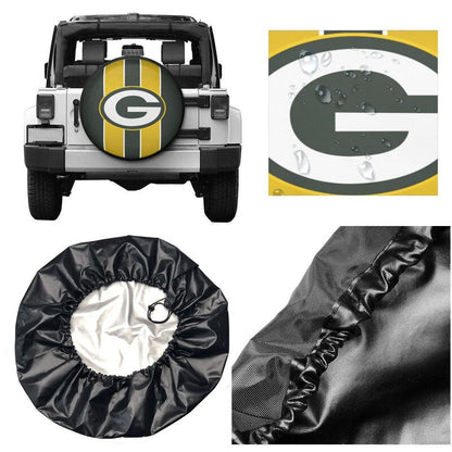 Green Bay Packers 6 Tyre protective cover car dustproof sunscreen tyre protective cover