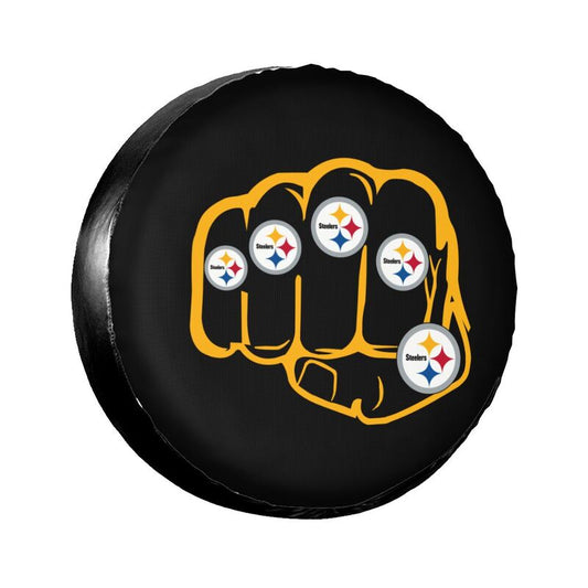 Pittsburgh Steelers Print tire protection cover car spare tire dust protection covers