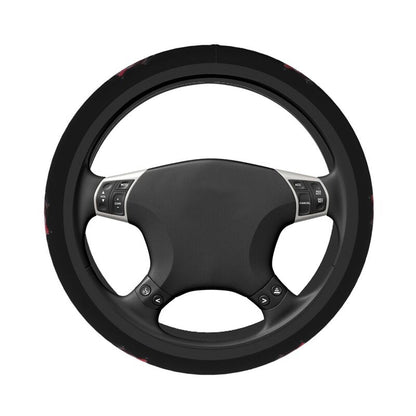 Houston Texans 4 Printed breathable elastic steering wheel cover anti slip cover