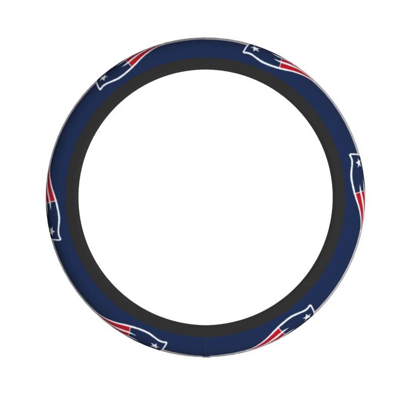 New England Patriots Printed elastic steering wheel cover car steering wheel protective cover
