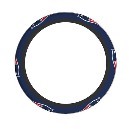 New England Patriots Printed elastic steering wheel cover car steering wheel protective cover