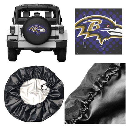 Baltimore Ravens Printing tire protection cover car sun protection tire protection cover