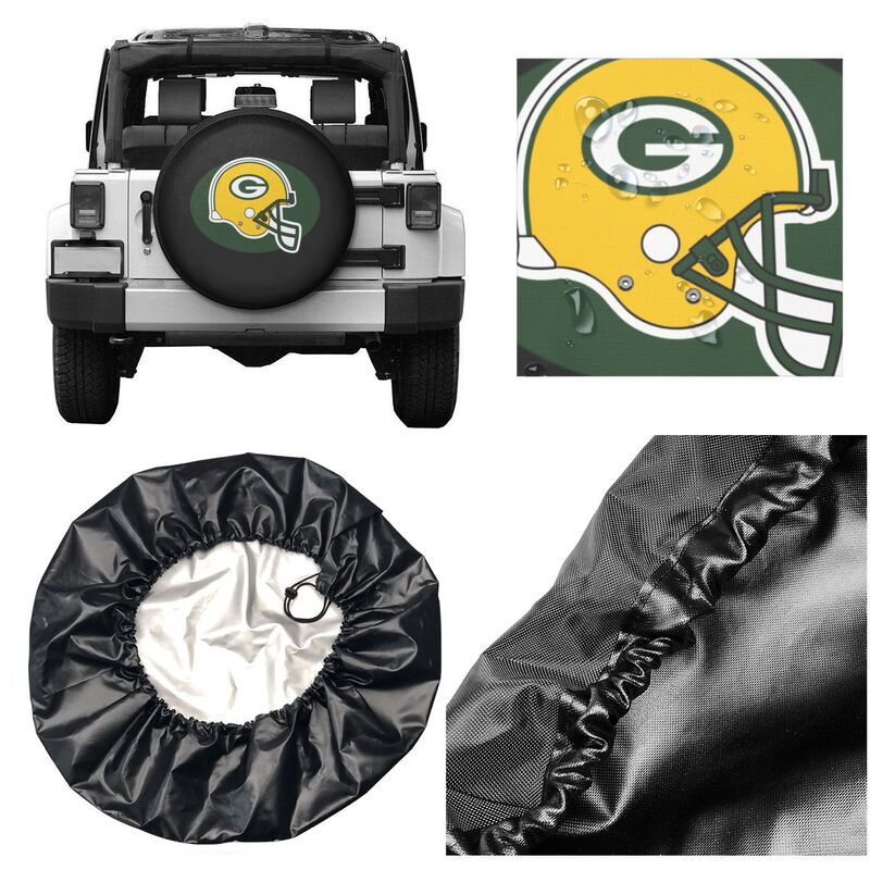 Green Bay Packers Printing tire protection cover car sun protection tire protection covers
