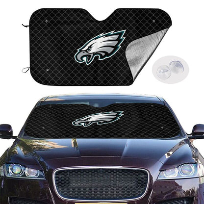 Philadelphia Eagles Print Car windshield sunshades is suitable front Car windshield sunshades