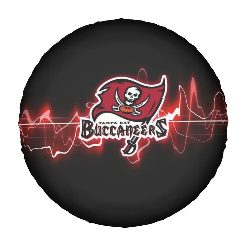 Tampa Bay Buccaneers 7 Printing tire protection cover car sun protection tire protection covers