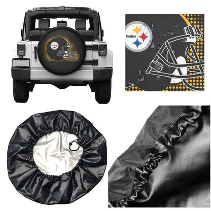 Pittsburgh Steelers Printing tire protection covers car sun protection tire protection cover