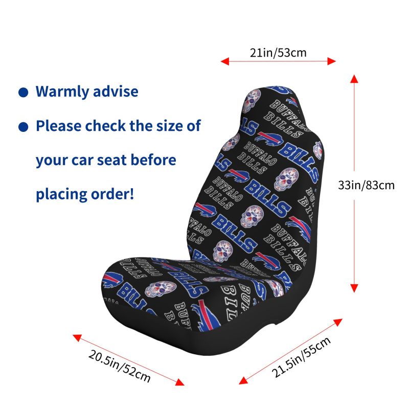 Buffalo Bills Printed seat dust protection cover car seat protective cover