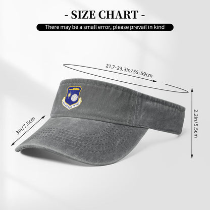 10th Air Base Wing Printing adjustable Empty Top Baseball Sun Cap unisex outdoor sport hat veterans gift