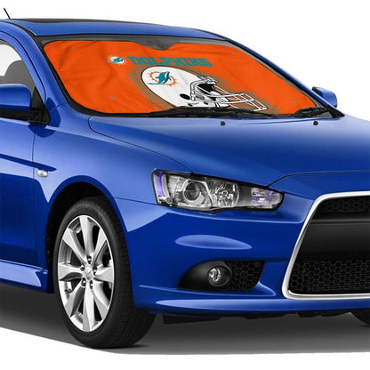 Miami Dolphins Printing car front windshield sunshade car windshield sunshade multi size