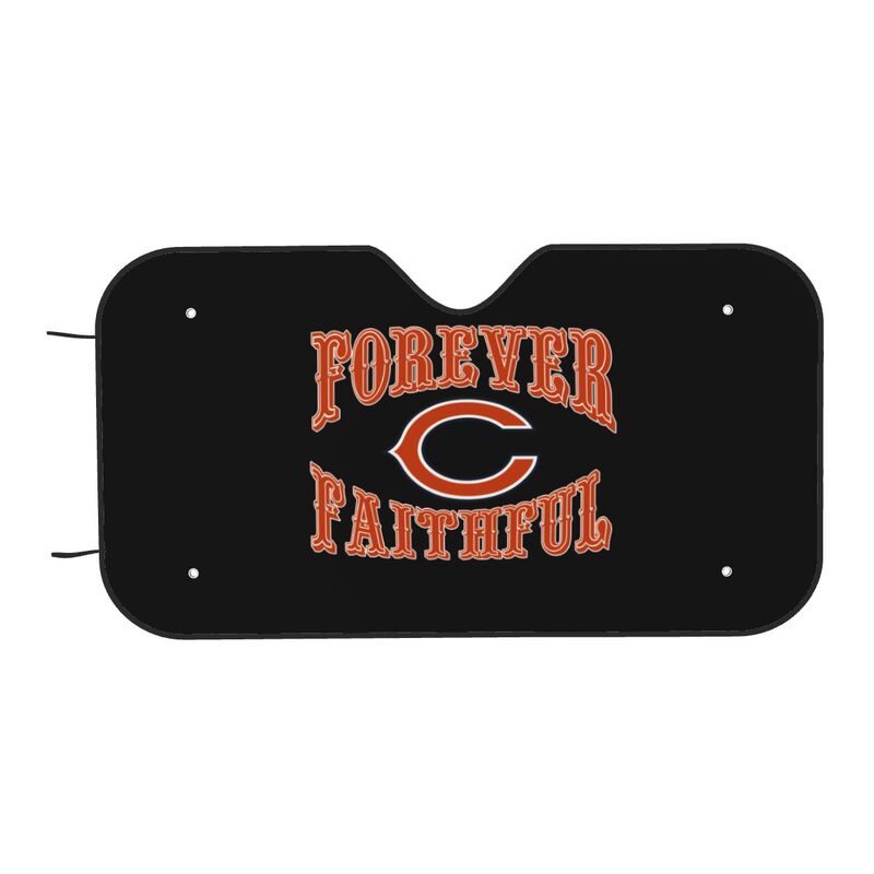 Chicago Bears Printing car multi size front windshield sunshade car windshield sunshade