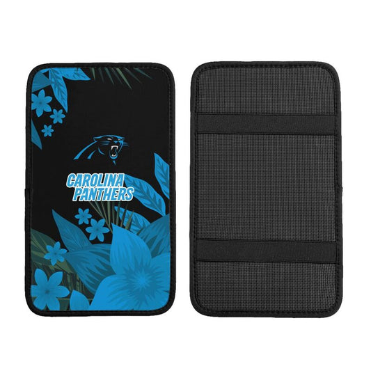 Carolina Panthers Car armrest box protective cover car center console armrest pad