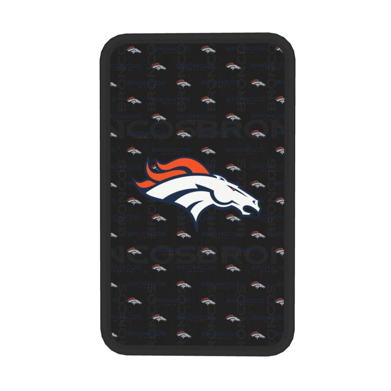 Denver Broncos printed Car handrail cushion Personalized car armrest cover