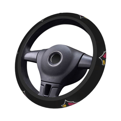 Arizona Cardinals Printed breathable elastic steering wheel protective cover