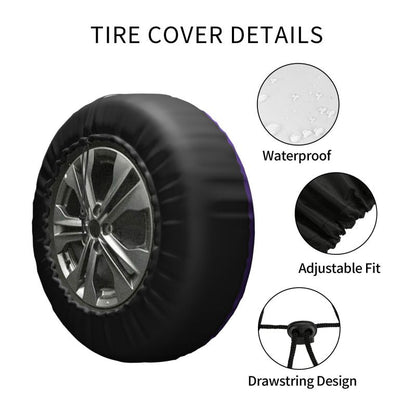 Minnesota VikingsPrinting car tire covers waterproof car tire covers