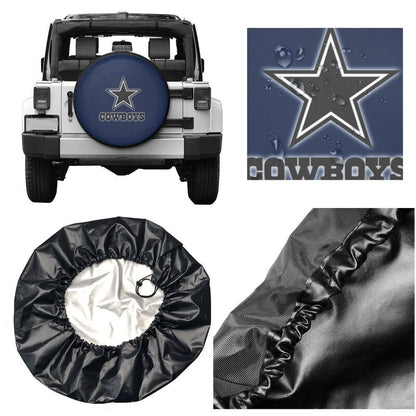Dallas Cowboys Print tire protection covers car sunscreen tire protection covers