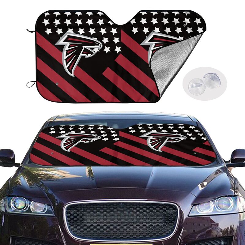 Atlanta Falcons 3 Print Car windshield sunshades suitable for front Car windshield sunshades
