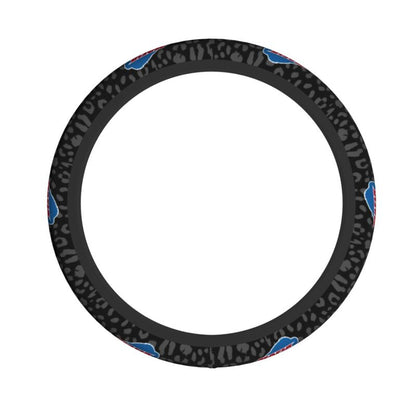 Buffalo Bills Printed elastic steering wheel cover car steering wheel protective cover